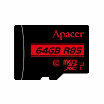 Apacer microSD kártya 64 GByte Class10