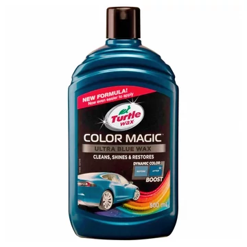 Turtle Wax Color Magic – Fényezésfelújító színpolír, kék, 500 ml