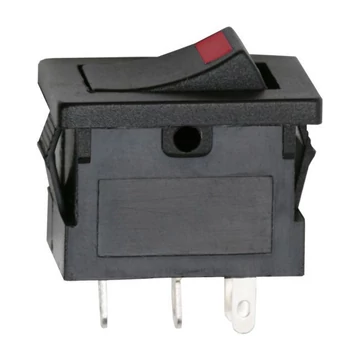 Billenő kapcsoló 15A-12VDC piros led