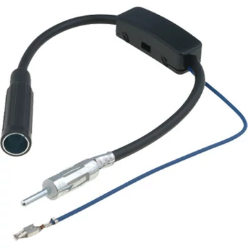 Antenna erősítő DIN aljzat - DIN dugó 0,3 m