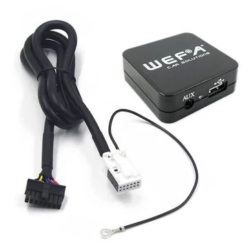 Wefa WF-605 MP3/USB/AUX illesztő (Volkswagen, Quadlock)