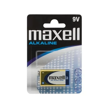 Maxell 9V-os elem E Alkaline 9V