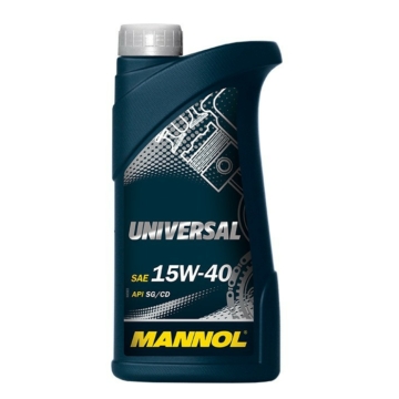 Mannol olaj Universal 15W-40 API SG/CD választható kiszerelésekben