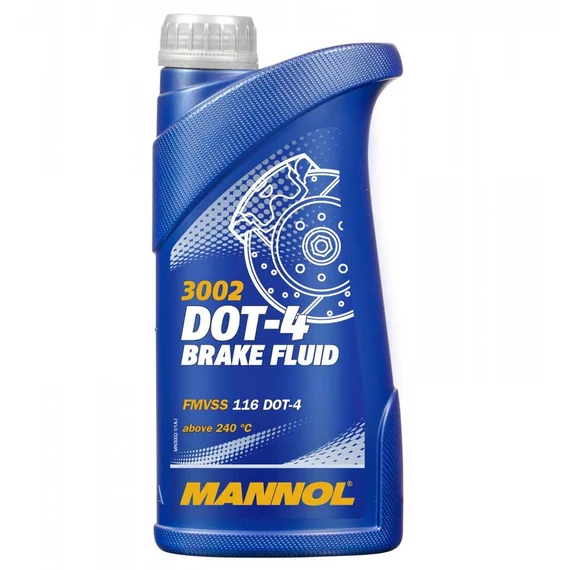 Mannol 3002 DOT-4 fékfolyadék 1 liter