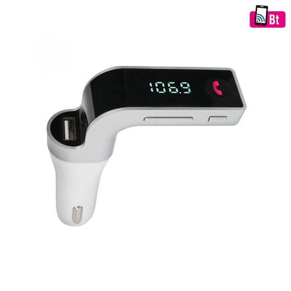 6 in 1 telefon-kihangosító és BT-FM modulátor