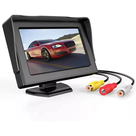 Monitor tolatókamerához 4.3" 12V
