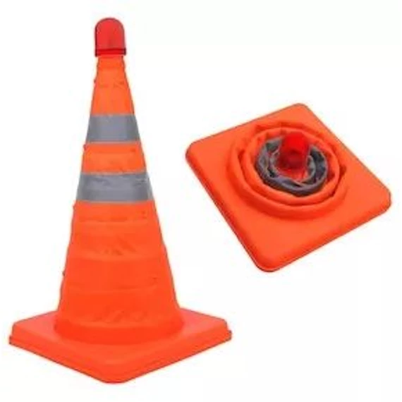 Összecsukható bója LED-es 50 cm