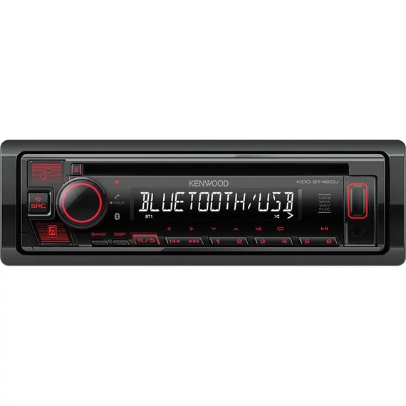 Kenwood autórádió Bluetooth 1 DIN
