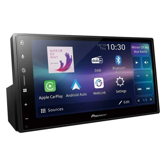 Pioneer SPH-DA77DAB 2 DIN fejegység, Apple CarPlay, Android Auto