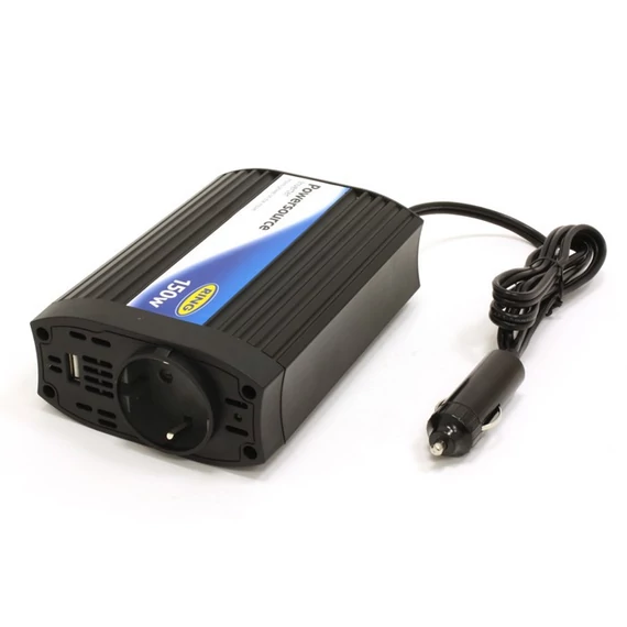 Ring feszültség átalakító inverter 12/230V 150/300 W USB