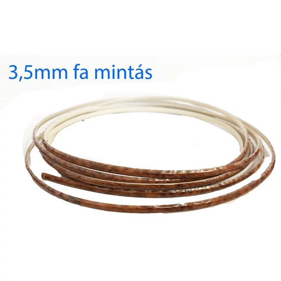 Díszcsík fa mintás 3,5 mm / 3 m