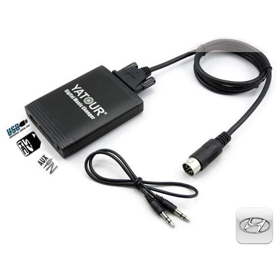 YATOUR MP3/USB/SD/AUX illesztő (Hyundai, 8pin)