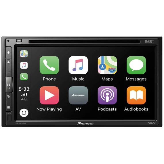 Pioneer AVH-Z5200DAB 2 DIN Fejegység, Apple CarPlay