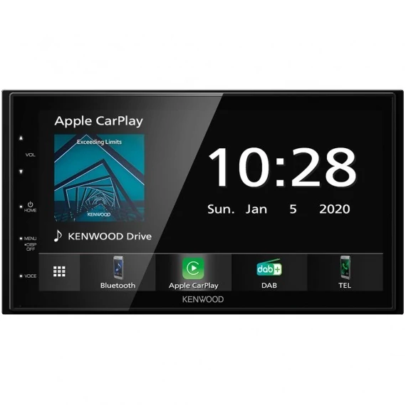 Kenwood DMX5020DABS 2 DIN Fejegység Apple CarPlay Android Auto