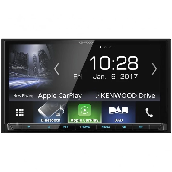 Kenwood DMX7017DABS 2 DIN Fejegység Apple CarPlay Android Auto