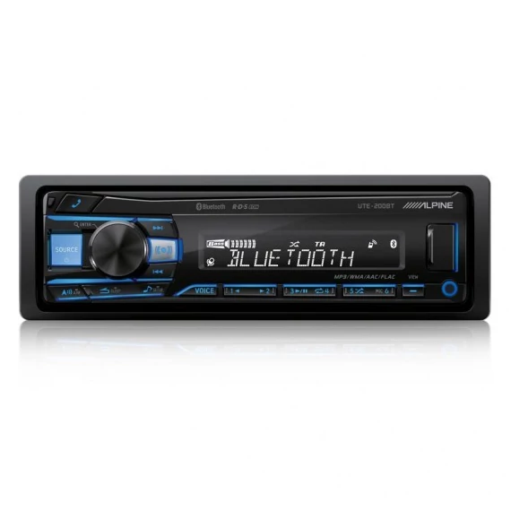 Alpine UTE-200BT Bluetooth Autórádió 12 V USB