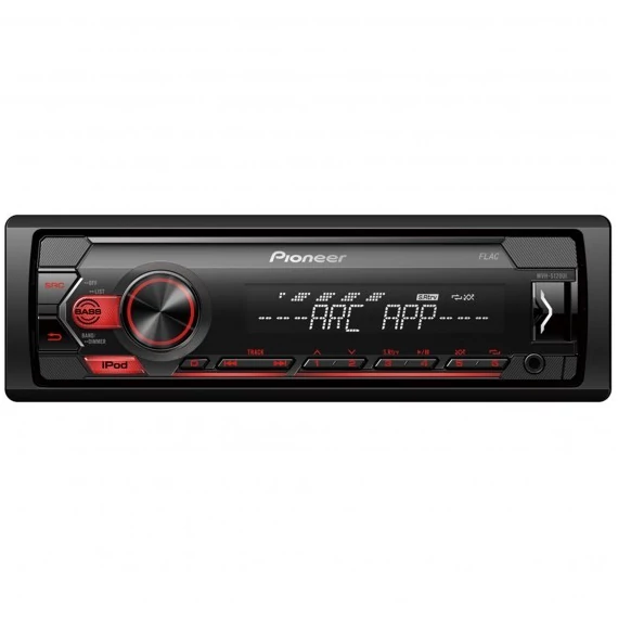 Pioneer MVH-S120UI Autórádió 12 V USB iPod