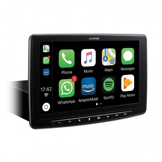 Alpine iLX-F903D 9"-os 1 DIN Fejegység CarPlay Android Auto