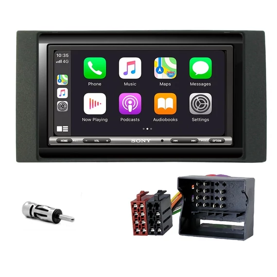 Sony Ford Apple CarPlay Android Auto 2 DIN fejegység szett
