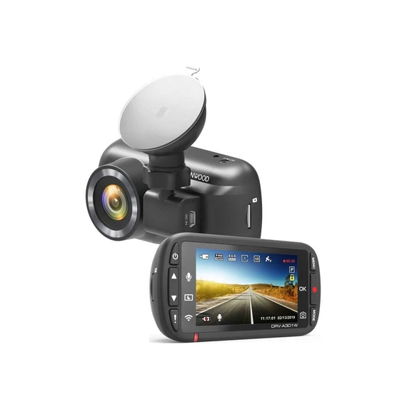 Kenwood Full HD menetrögzítő GPS Wi-Fi