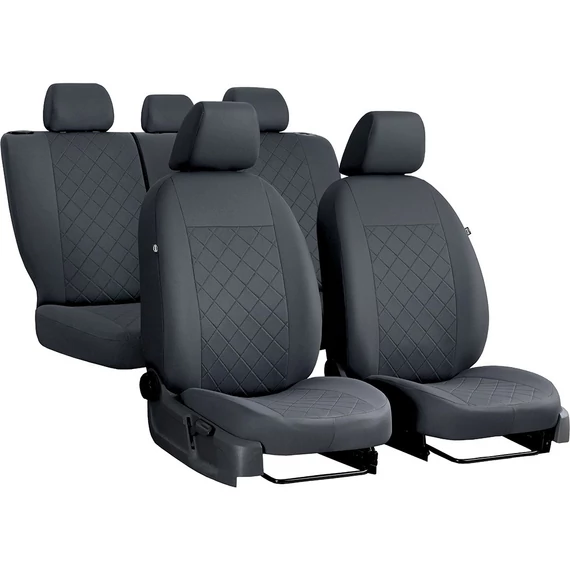 Citroën C4 Cactus (2014-2021) Draft Line hamuszürke szövet üléshuzat + zseb