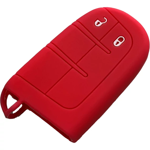 Szilikon tok kulcshoz piros (Jeep)
