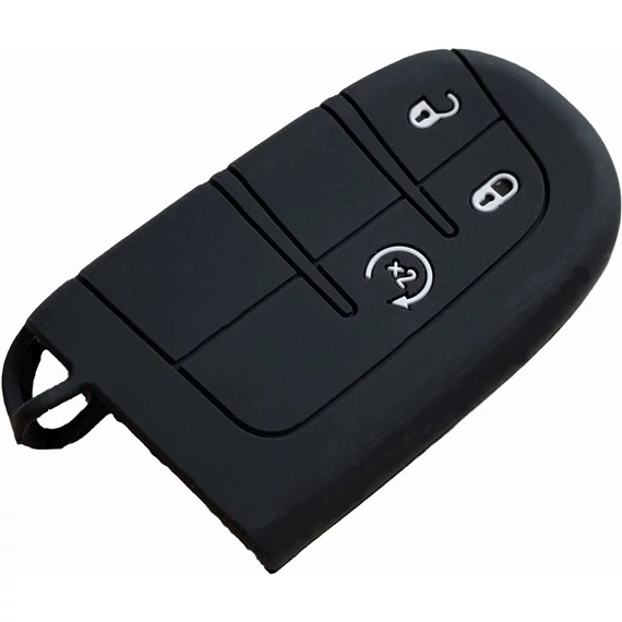 Szilikon tok kulcshoz fekete (Jeep)