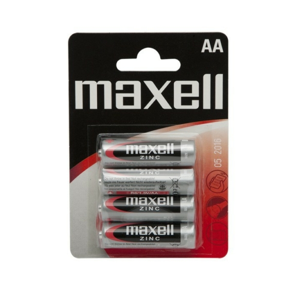 Maxell ceruza elem AA R6 Zn 1,5 V 4 db/ bliszter