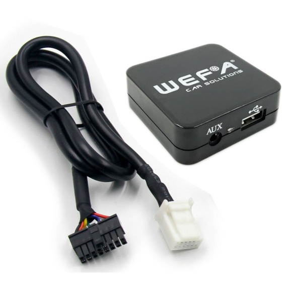 Wefa WF-605 MP3/USB/AUX illesztő (Toyota 6+6, Lexus)