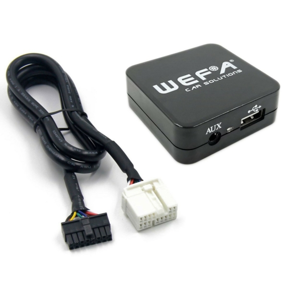 Wefa WF-605 MP3/USB/AUX illesztő (Honda, 2.4)