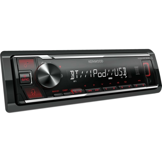 Kenwood KMM-BT206 Bluetooth Autórádió USB piros világítás
