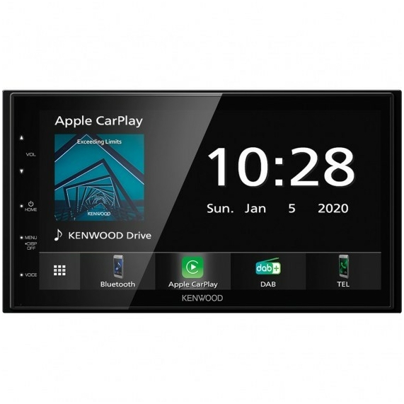 Kenwood DMX5020DABS 2 DIN Fejegység Apple CarPlay Android Auto