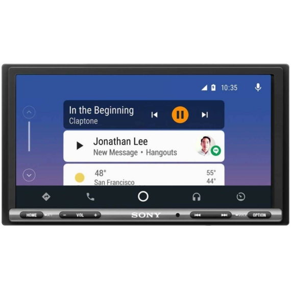 Sony 2 DIN fejegység Apple CarPlay Android Auto WebLink
