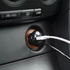 M'n'C szivargyújtós adapter 4 az 1-ben + USB fekete