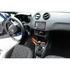 Seat Ibiza 2 DIN autórádió beszerelő keret szürke