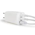 Delight hálozati adapter USB + Type-C PD45W gyorstöltéssel - fehér