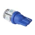 Led izzó 12V 1.5W T10 5050 5 SMD kék