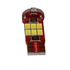 CAN Bus led izzó 12V 3W T10 2835 18 SMD fehér